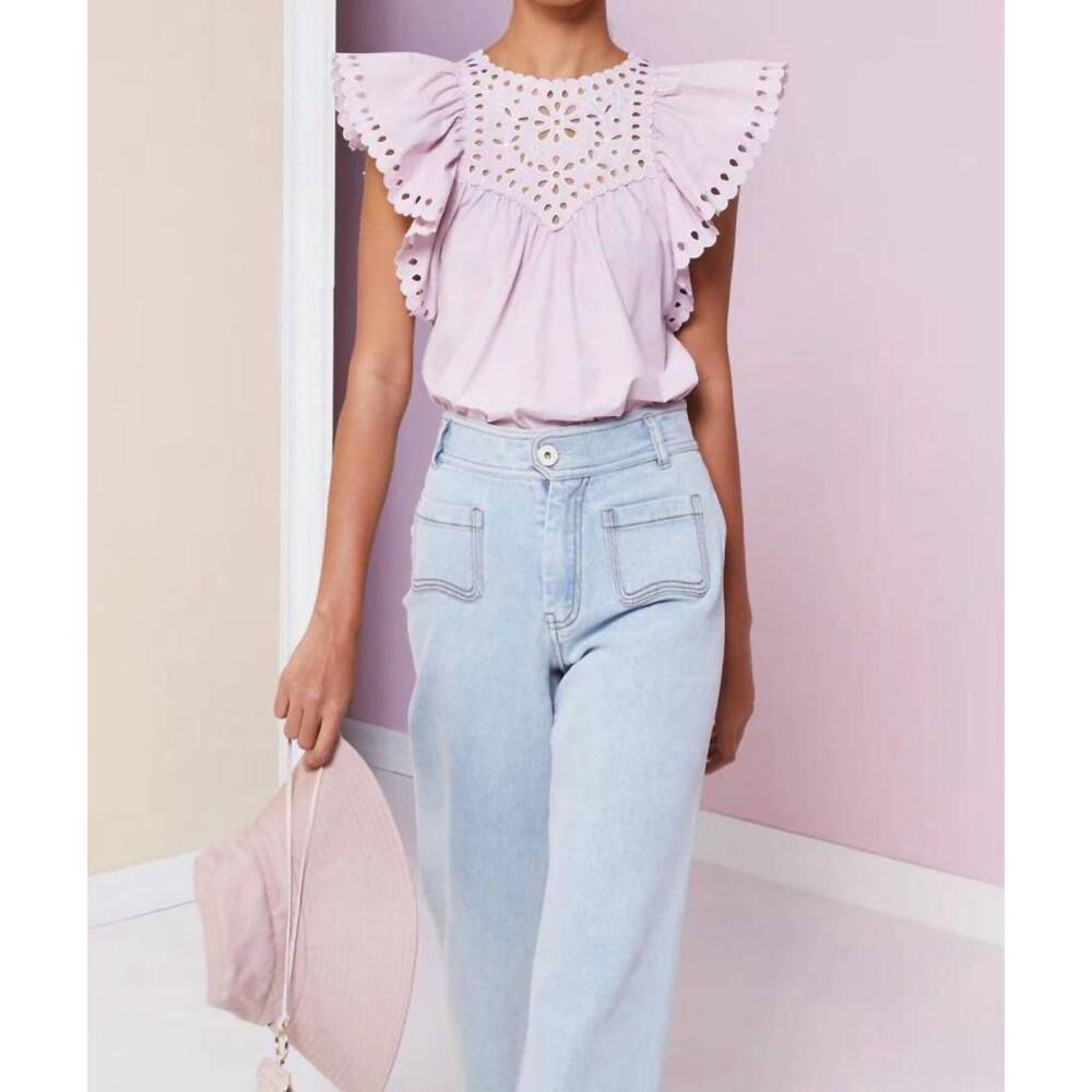 NEW MAGALI PASCAL lilia top in lilac